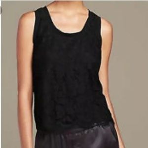 Banana Republic lace top / vest - size Small - Orig $68